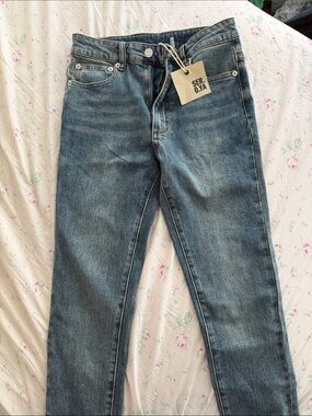SER.O.YA Women's Slim Straight Jeans - Blue Wash